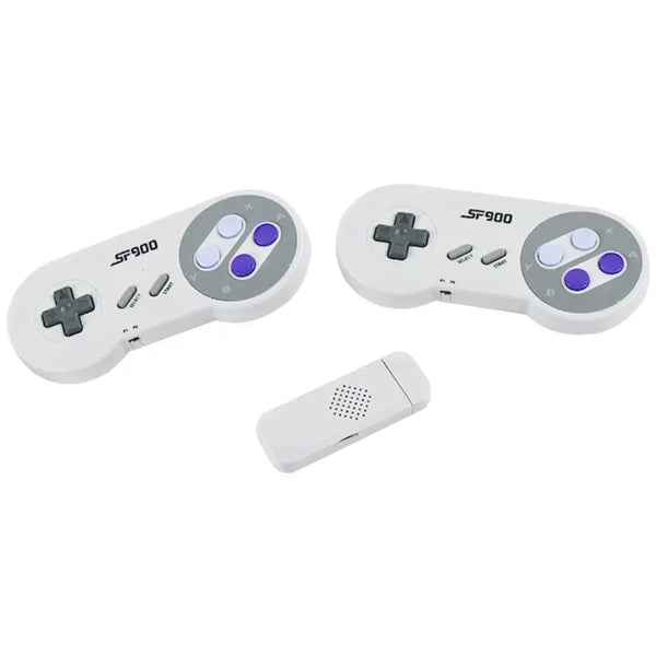 Super Nintendo Retrô com Dois Controles e 2.500 Jogos